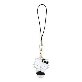 Hello Kitty Phone Strap Charm Kitty Cute - Přívěsek na telefon (černý)