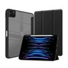 Crong PrimeFolio – Etui iPad Pro 11" (2022-2021) / iPad Air 11” M2 (2024) / iPad Air 10.9” (5-4 gen.) (czarny/przezroczysty)
