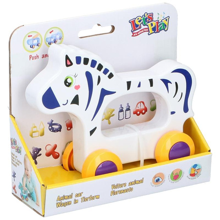 Let's Play - Zebra-Rolltier