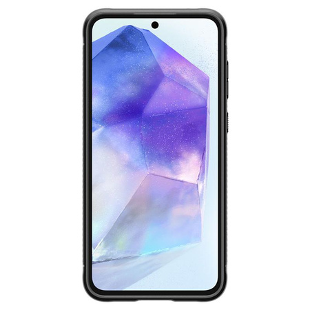 Spigen Rugged Armor - Schutzhülle für Samsung Galaxy A55 5G (Mattschwarz)