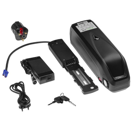 Green Cell - Bateria 48V 15Ah do Roweru Elektrycznego E-Bike Li-Ion Down Tube z Ładowarką