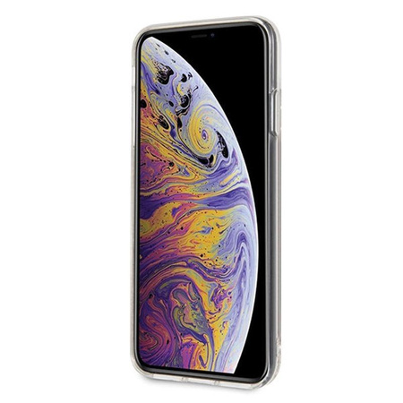 Karl Lagerfeld Logo Karl - Etui iPhone Xs Max (Gold Glitter)