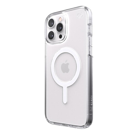 Speck Presidio Perfect-Clear + MagSafe - iPhone 13 Pro Max / 12 Pro Max tok MICROBAN bevonattal (átlátszó)