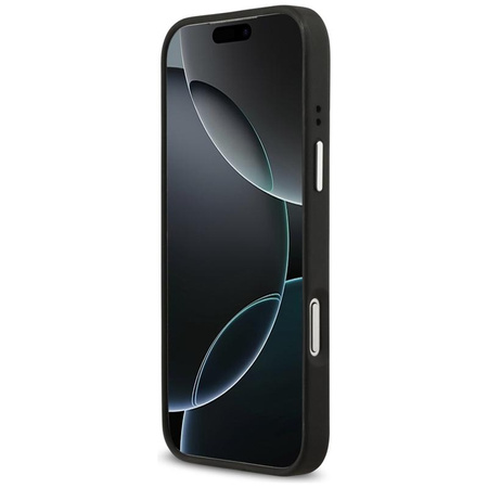 Guess Grained Big 4G Classic Logo - Case iPhone 17 Pro Max (black)