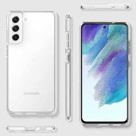 Spigen Liquid Crystal - tok Samsung Galaxy S21 FE készülékhez (átlátszó)