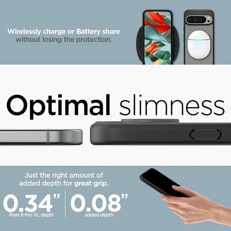 Spigen Ultra Hybrid - Pouzdro pro Google Pixel 9 Pro XL (Matte Black)