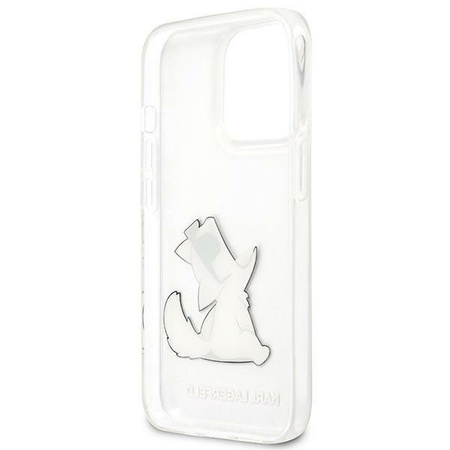 Karl Lagerfeld Choupette Fun Sunglasses - Etui iPhone 14  Pro (przezroczysty)