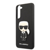 Karl Lagerfeld Saffiano Ikonik Patch - Étui Samsung Galaxy S22+ (noir)