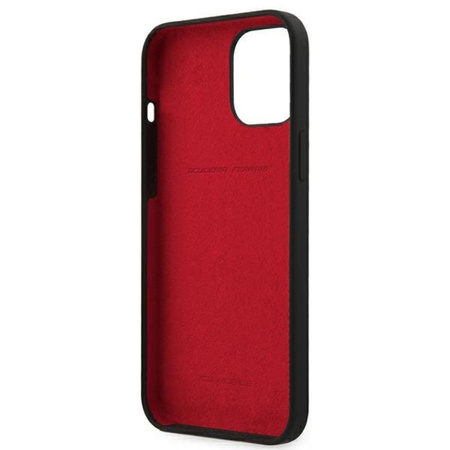 Ferrari On Track Silicone - Case iPhone 12 / iPhone 12 Pro (black)