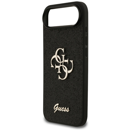 Guess Fixed Glitter Big 4G - Hülle iPhone Air (schwarz)