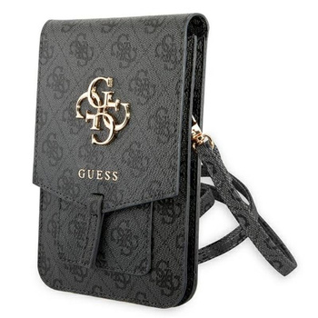 Guess 4G Big Metal Logo Phone Bag - Sac avec compartiment pour smartphone (noir)