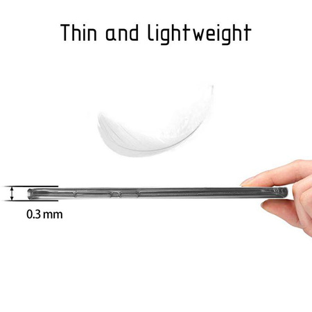 Crong Crystal Slim Cover - Samsung Galaxy S9 Hülle (Transparent)