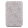 Guess Bundle Pack MagSafe 4G Metal Gold Logo - Etui Set + Power Bank 5000mAh MagSafe iPhone 15 (pink)
