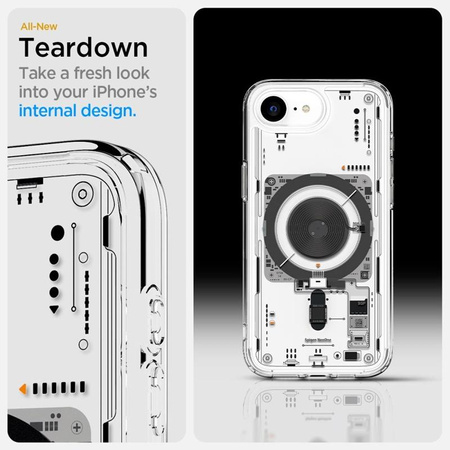 Spigen Ultra Hybrid MagSafe Ultra Hybrid - tok iPhone 16e (Zero One)