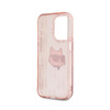 Karl Lagerfeld IML Choupette Head & Monogram - Etui iPhone 15 Pro (różowy)