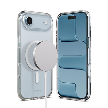 TRANSPARENT MAGSAFE ETUI FOR IPHONE AIR Crong COLORless MAGNETIC