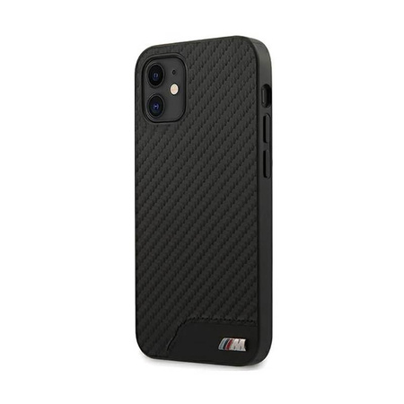 BMW M Collection PU Carbon - iPhone 12 mini Case (black)