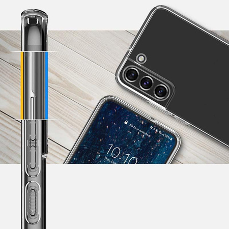 Spigen Liquid Crystal - tok Samsung Galaxy S22+ készülékhez (átlátszó)