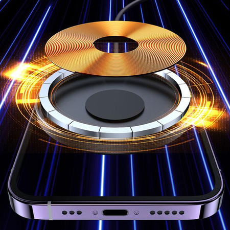 WEKOME WP-U99 Vanguard Series - MagSafe 15W Inductive Charger (Black)