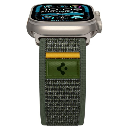 Spigen Athlex Air - szíj Apple Watch 44/45/46/49 mm-es órához (Active Green)