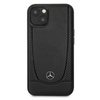 Mercedes Leder Urban - Tasche iPhone 13 mini (Schwarz)