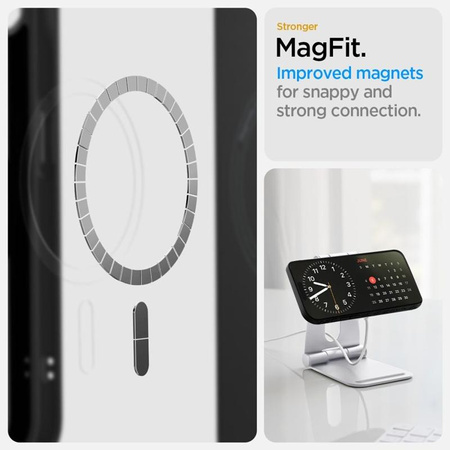 Spigen Liquid Air MagSafe - tok iPhone 16e készülékhez (matt fekete)