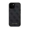 Guess Bundle Pack MagSafe 4G Metal Gold Logo - Etui Set + Power Bank 5000mAh MagSafe iPhone 15 (schwarz)