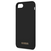 Guess Silicone - Coque iPhone 8 / 7 (noir)