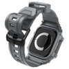 Spigen Rugged Armor Pro - Armband mit Hülle für Apple Watch 10 46 mm (Dunkelgrau)