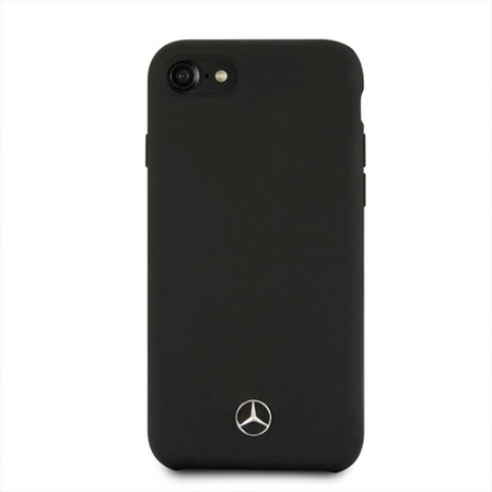 Mercedes Silicone Line - Tasche iPhone 8 / 7 (schwarz)