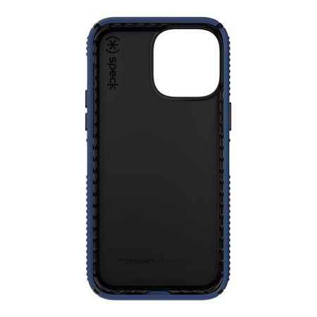 Speck Presidio2 Grip - Anti-slip case for iPhone 13 Pro Max (Coastal Blue/Black)