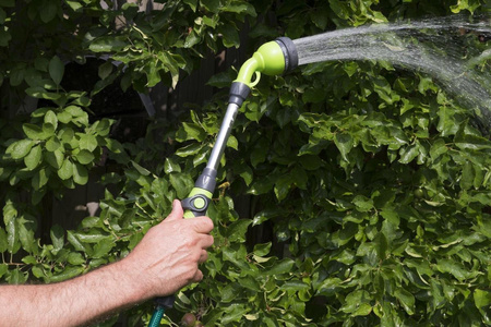 Kinzo - 3-piece watering gun set, 8 functions, spray selection