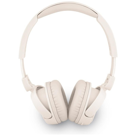 SŁUCHAWKI BEZPRZEWODOWE GUESS NAUSZNE, z Mikrofonem, Bluetooth V5.3, Beżowe