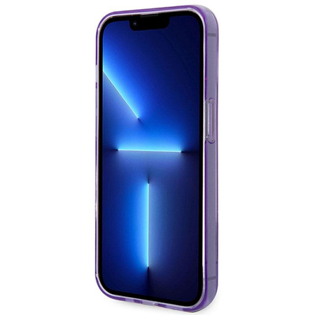 Guess Translucent - iPhone 14 Pro Max Tasche (lila)