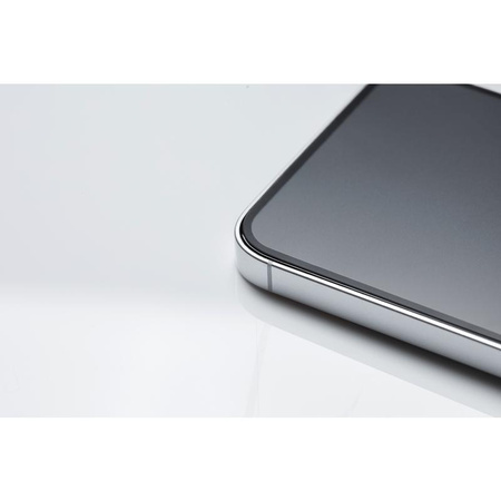 Moshi iVisor AG - Matowa folia ochronna na ekran iPhone 13 mini (czarna ramka)
