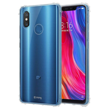 Crong Crystal Shield Cover - Etui Xiaomi Mi 8 (przezroczysty)