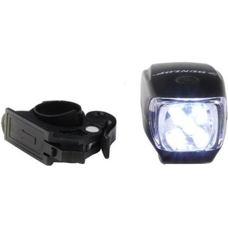 Dunlop - Zestaw lampek rowerowych LED przód i tył