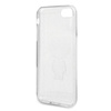 Karl Lagerfeld Iconic Karl - iPhone SE 2020 / 8 / 7 Tasche (Silber Glitter)