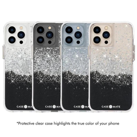 Case-Mate Karat - iPhone 13 Pro case decorated with onyx (Onyx)