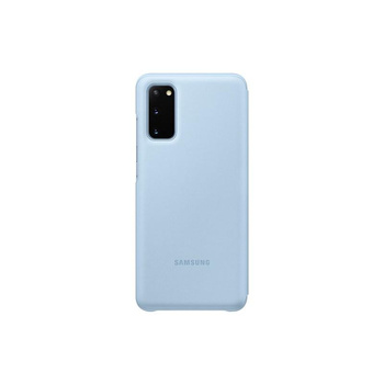 Samsung LED-Ansicht Abdeckung - Samsung Galaxy S20 Fall (blau)