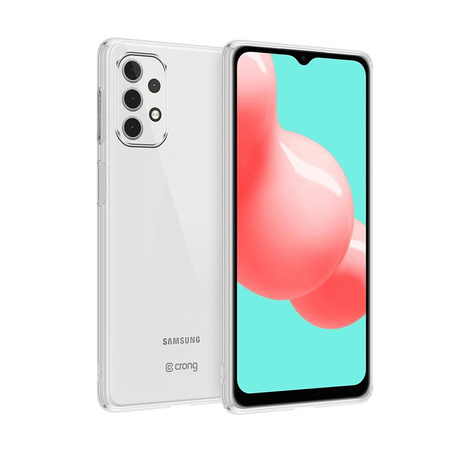 Crong Crystal Slim Cover - Samsung Galaxy A32 5G tok (átlátszó)