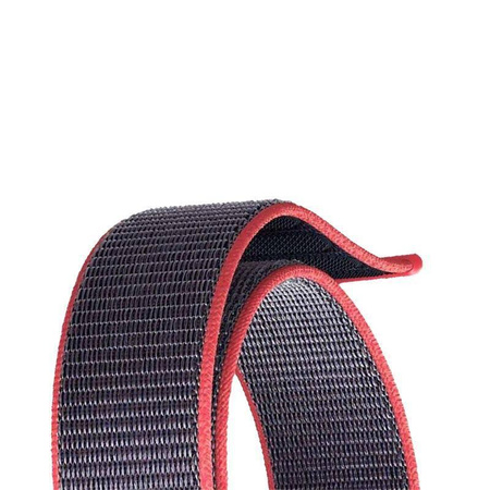Crong Nylon - Sports Strap for Apple Watch 44/45/46/49 mm (Electric Pink)