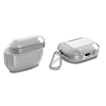 X-Doria Raptic Air - Etui AirPods 3 z karabińczykiem (Silver)