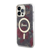 Guess Flower MagSafe - iPhone 14 Pro Max tok (zöld)