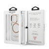 Pouzdro Guess Metal Outline Magsafe - iPhone 13 Pro (průhledné)