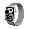 Crong Milano Steel – Stainless steel strap for Apple Watch 44/45/46/49 mm (silver)