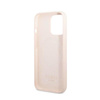 Guess Silicone Logo Plate MagSafe - Etui iPhone 13 Pro Max (różowy)