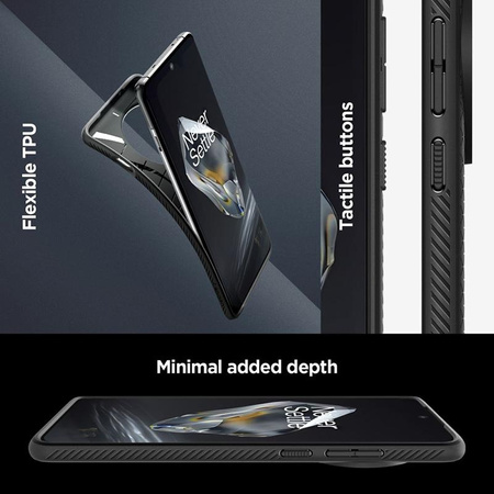 Spigen Liquid Air - Case for OnePlus 12 (Matte Black)