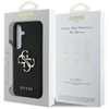 Guess Genarbtes Großes 4G Logo Kleines Klassisches Logo - Tasche für Samsung Galaxy S25 (schwarz)