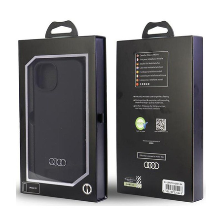 Audi Silicone Case - Case for iPhone 11 (Black)
